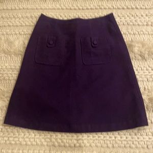 Elegant Purple Women's Skirt